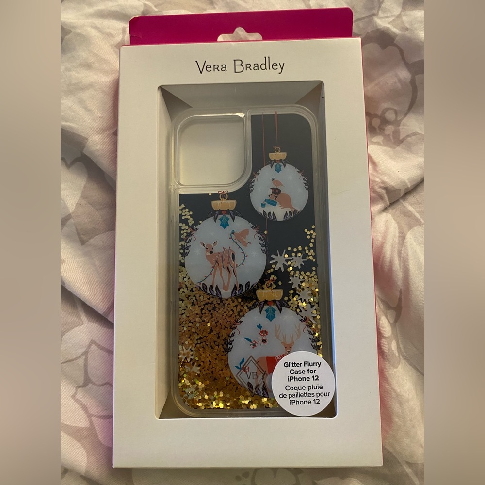 Vera Bradley iPhone 12 Christmas Phone Case